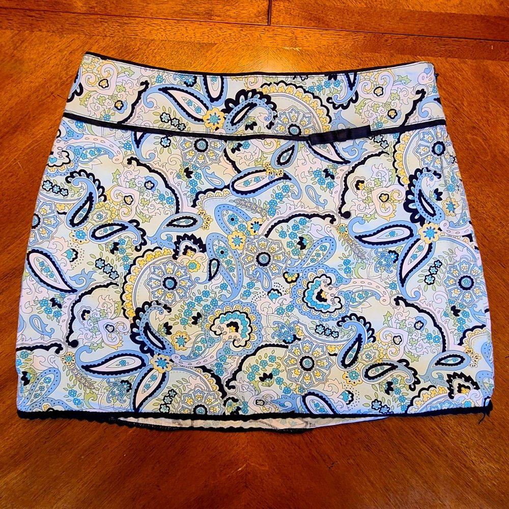 The Limited Paisley Skirt